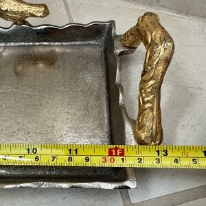 Meta decorative tray